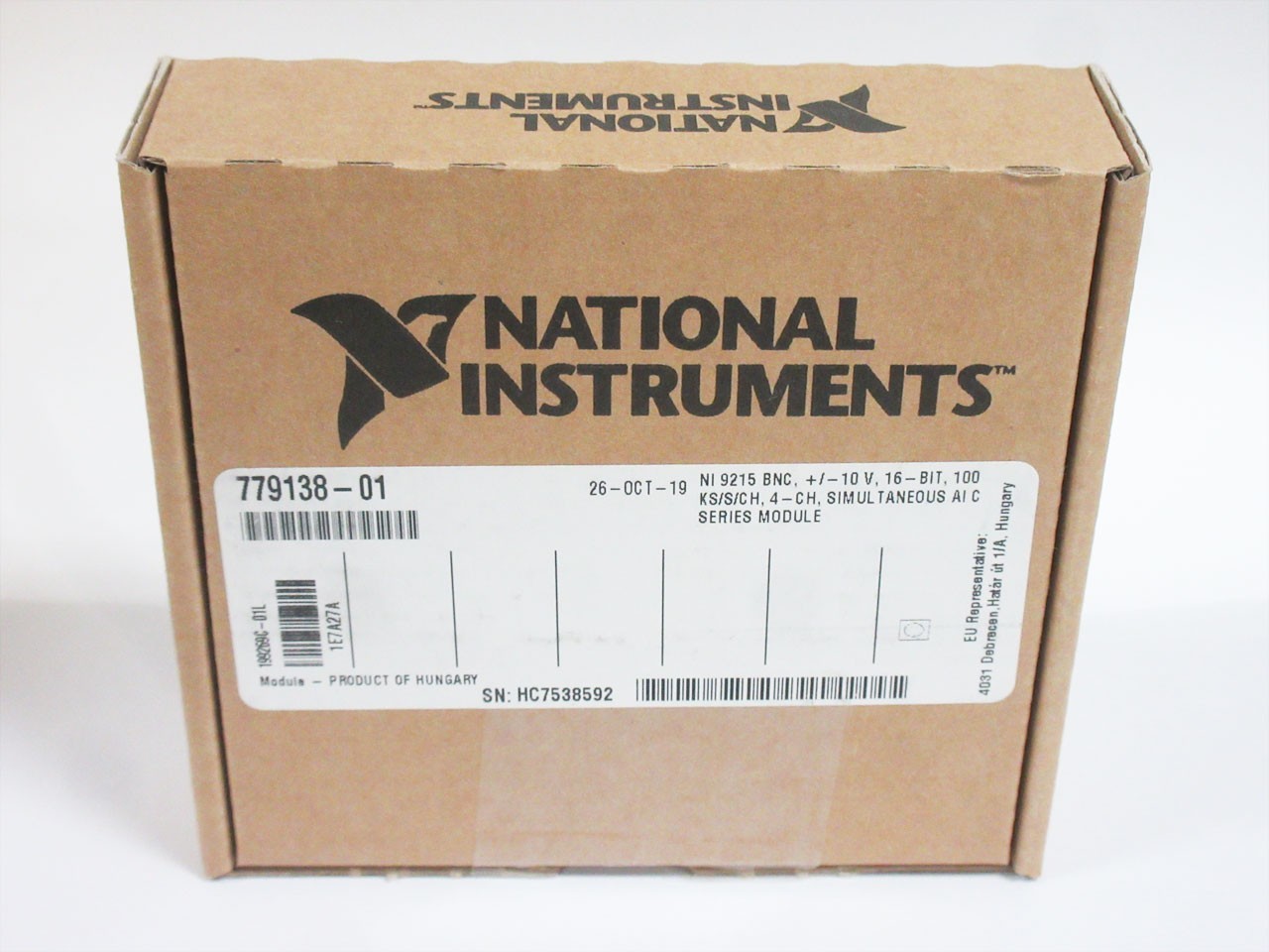 NEW NATIONAL INSTRUMENTS 9215 with BNC NI 9215 VOLTAGE INPUT MODULE cDAQ cRIO