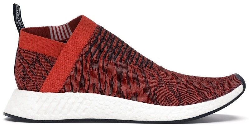 adidas gazelle silver green womens Adidas NMD CS2 Primeknit Boost Red Glitch Future Harvest main image 0