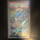 Pokémon Blastoise & Piplup GX Full Art TAG TEAM Holo Ultra Rare 214/236 PSA 10