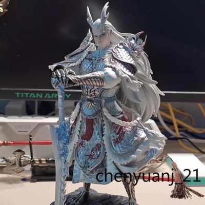 Ne Zha2 Ao Guang Boy Action Figures Dragon King Statue Model