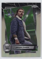 2025 Topps Chrome WWE Neon Green & Black Refractor Brooks Jensen #169 1co7