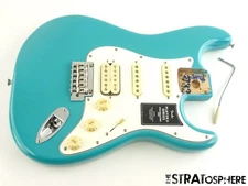 Fender Player II Stratocaster Strat HSS LOADED BODY Alder Strat Aquatone Blue