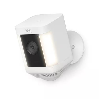 Spotlight Cam Plus, Smart Wi-Fi Outdoor Security Camera with Color Night Vision