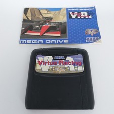 Virtua Racing - Jeu Sega Megadrive - Cartouche et notice