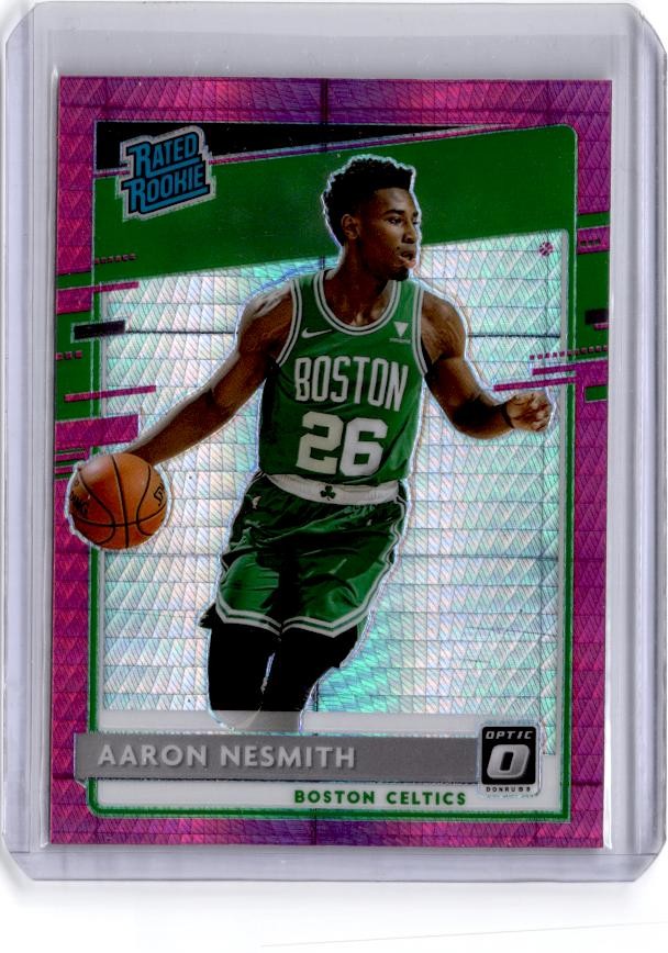 2020-21 Donruss Optic #164 Aaron Nesmith Hyper Pink