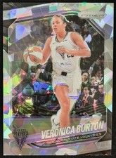 Veronica Burton 2025 Panini WNBA Prizm - Cracked Ice Prizm #70