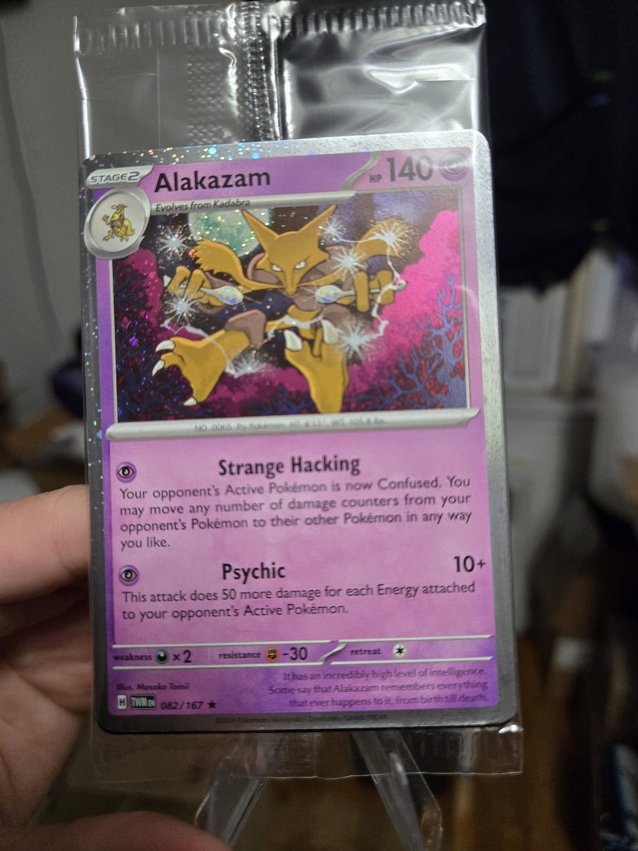 Alakazam 082/167 Cosmos Holo - 2025 Knockout Collection Exclusive