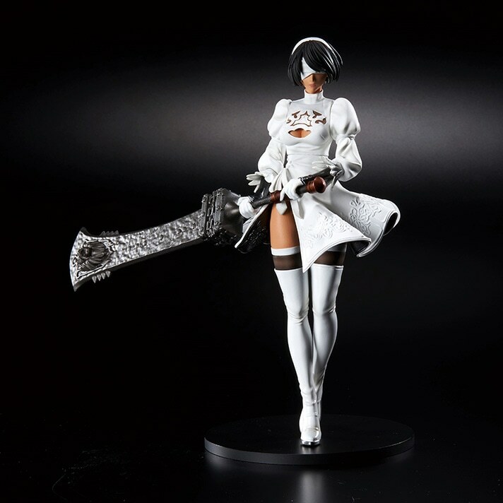 NieR 10th Anniversary 2B & 2P フィギュアセット Amazon.com: [B Prize 2B (Figure)] NieR Game Series 10th