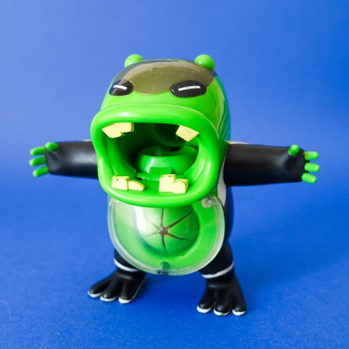 Modellino giocattolo BEN 10 Upchuck 5" - lancio palla mostro verde vomito - Foto 1 di 8