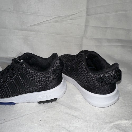 Adidas Racer TR Toddler Boys' Size 6K Black Gray Slip on Sneakers New - Picture 6 of 8