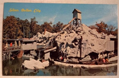 The Flooded Mine At Silver Dollar City, Branson, Missouri Postcard