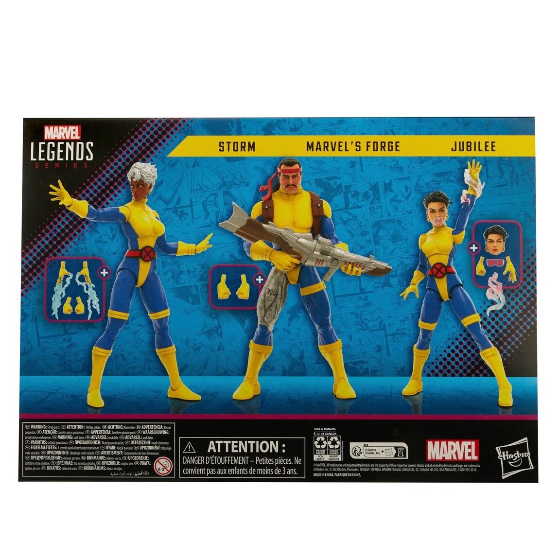 マーベルレジェンド　X-MEN 3パック Marvel Legends X-Men 60th Anniversary Figure 3 Pack Storm