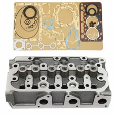 D722 Complete Cylinder Head & Full Gasket Kit For Kubota Tractor B7400HS BX1800D