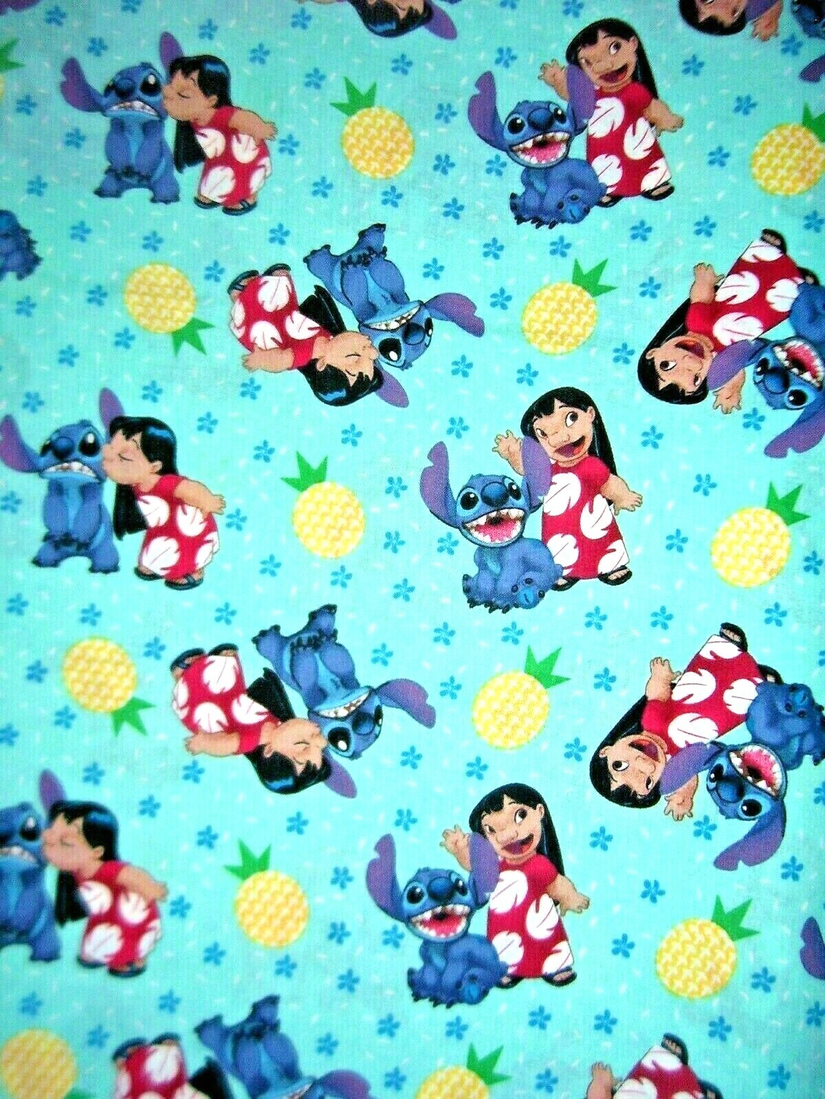 ohana furniture outlet on Disney Lilo Stitch 43 44 100 Cotton 15yd D R Ohana Means Fami 887816233392 For Sale Online Ebay