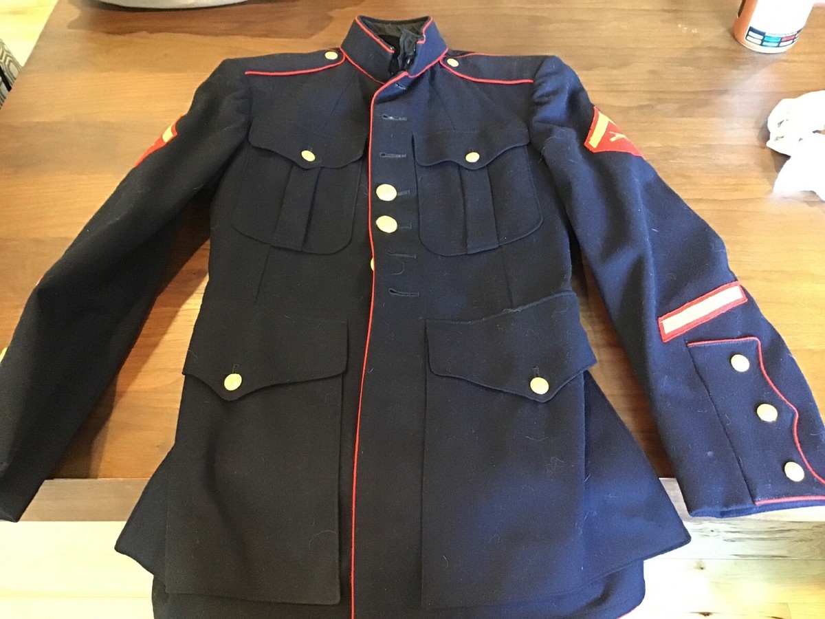 Vintage Marine Corps Dress Blue Jacket Small | eBay Vintage Marine Corps Dress Blue Jacket Small | eBay