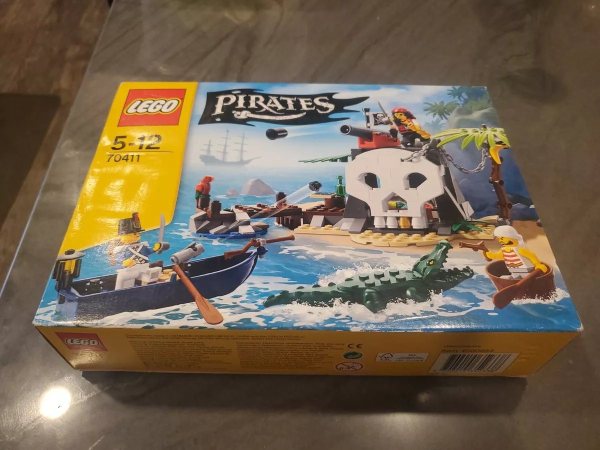 Slagter dusin Sodavand LEGO 70411 Pirates Treasure Island Brand New Sealed Light Water Damage |  eBay