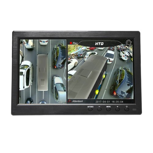 10" HD Monitor Car / bus/Truck display 1280X800 HDMI/ VGA/AV 12V/24V Universal - Picture 4 of 6