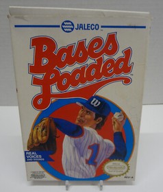 Nintendo NES Bases Loaded Game CIB Tested Working Great Condition Baseball