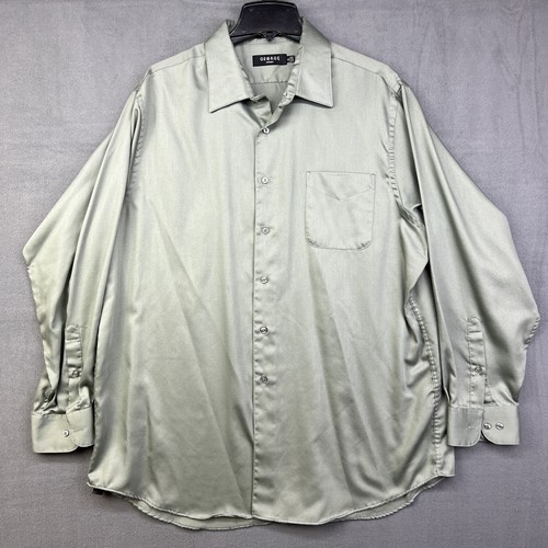 George Mens Long Sleeve Button Down 