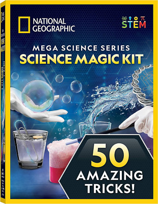 NATIONAL GEOGRAPHIC Science Magic Kit   Science Kit for Kids with 50 Unique Expe