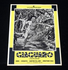 GIAGUARO fotobusta poster Sabu Jaguar Amazzonia Amazon Foresta Rainforest M25