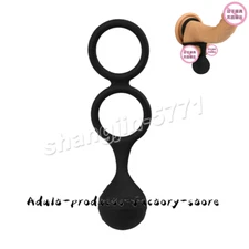 Silicone Ball Stretcher Weight Man Dual Ring Ball Stretching Weights for Men