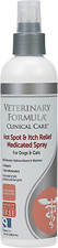 Veterinary Formula Clinical Care Hot Spot  Itch Relief Spray/Shampoo for Dogs a