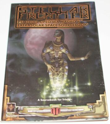 Vintage Trinity Stellar Frontier Psi Order RPG - 1999 White Wolf WW9005 SC Book