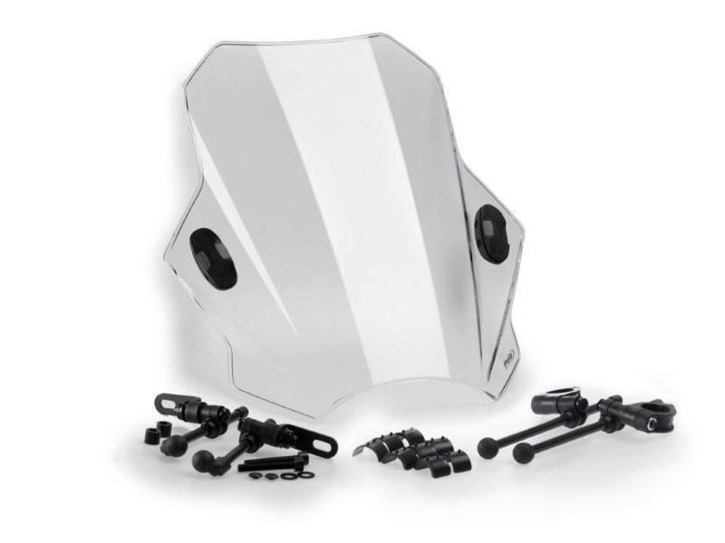Puig Clear Bat Screen Yamaha MT-07 ABS 2014-2016 - Image 2