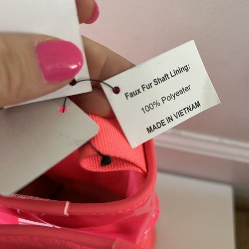 *NEW* WOMEN UGG CLASSIC BRELLAH MINI PINK(1144059) Super coral Color size 8 - Picture 5 of 9