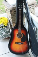 Vintage Johnson dreadnaught guitar, J- 620- S...