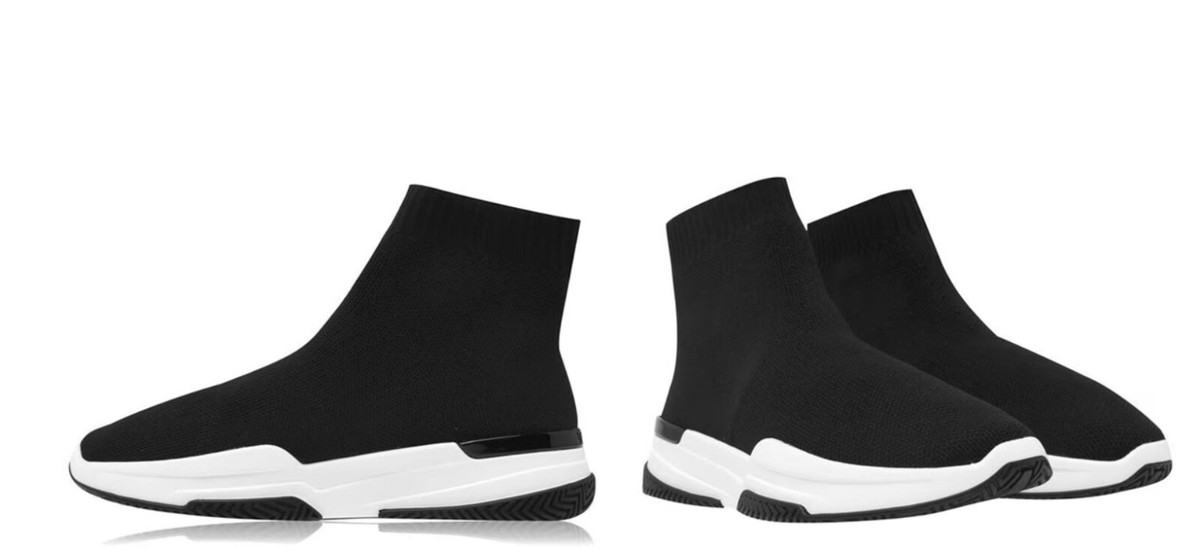 Mallet Sock Tommy Mallet Black Trainers Top Tommy Mallet Sock