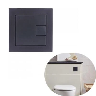 Roper Rhodes Torrent Square Dual Flush Button Black-TR9028-pneumatic cistern
