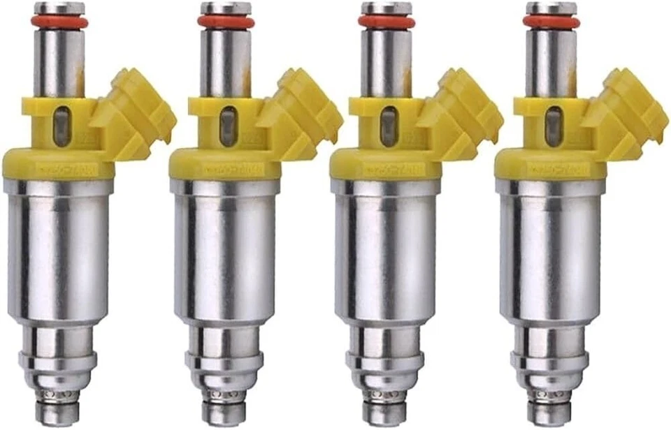 Nuevos inyectores de combustible Denso 1991-1992 OEM 4X 2,2 L I4 #23250-74040 Foto 2 de 4