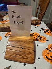 Wooden Live Edge Photo Frame