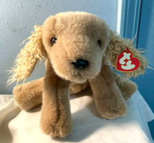 TY Classic 1996 CORKY the c*cker Spaniel Dog-Curly Ears-New Old Stock-MWMT NEW