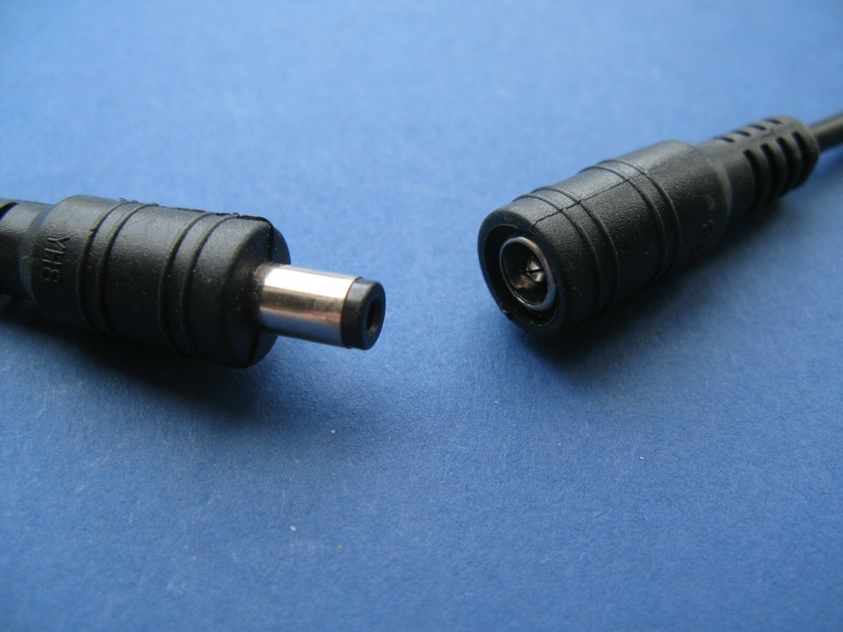5,5mm x 2,1mm - CABLATO DC maschio o femmina - connettore alimentazione cavo jack spina balun 5,5mm x 2,1mm - CABLATO DC maschio o femmina - connettore alimentazione cavo jack spina balun