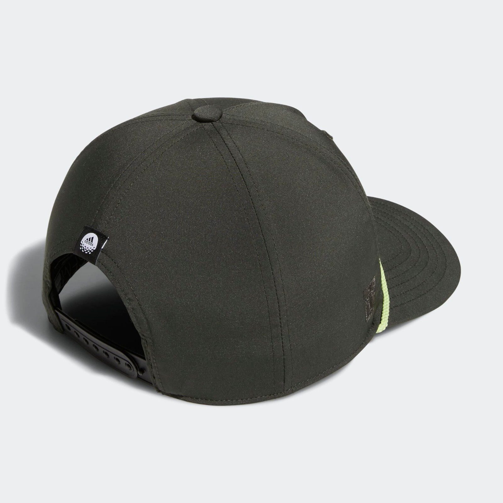 NWT MEN'S ADIDAS HB1359 TEE TIME 5 PANEL OSFM OLIVE GREEN/LIME GOLF HAT CAP $35