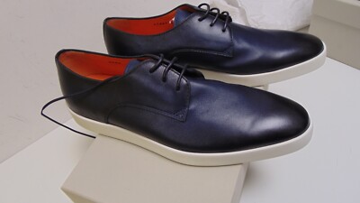 SANTONI STRINGATE PELLE AUTENTICO  TG 43  750,00 CART. SAN-AA24X