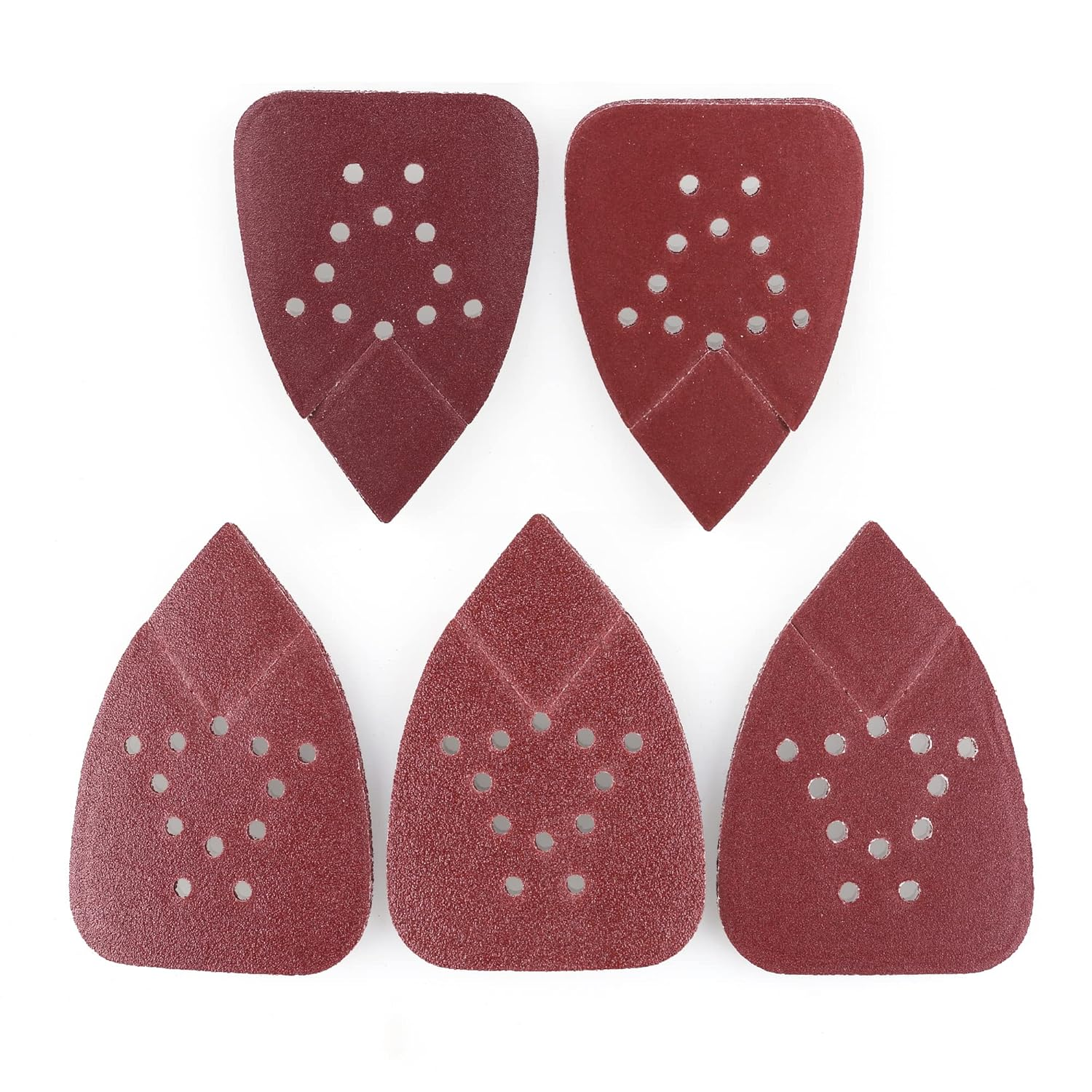 Lotfancy 50PCS Sanding Pads for Black and Decker Mouse Sanders in 60 80 120 150 22 Grit