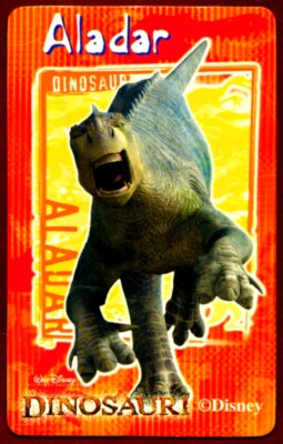 INTERNATIONALE TELEFONKARTE C3 - TELE2 Die Dinosaurier Disney Aladar
