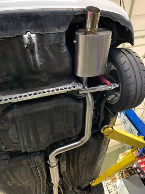 1320 Performance 2.5 inch catback exhaust for 92-95 civic hatchback HB eg6