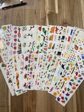 Mrs. Grossman's Sticker Lot Bright Retro Vintage Variety 80s 90s Mods Sheets 128