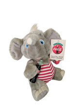Coca Cola Plush Collection Elephant Play by Play Vintage With Tags 1993