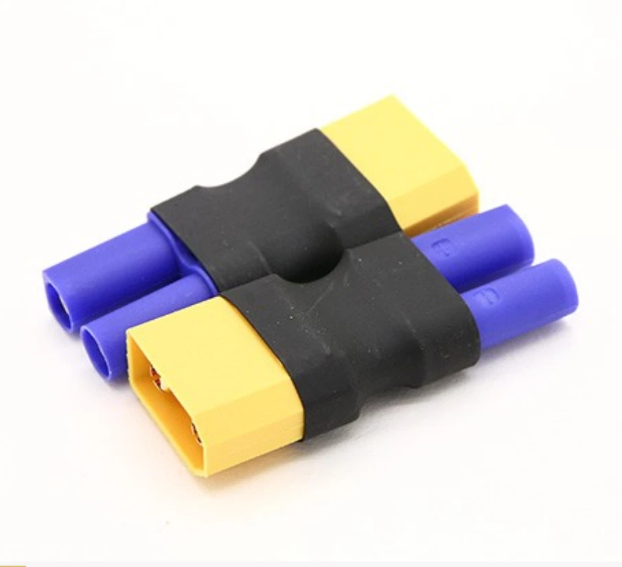 4 adaptadores EC5 hembra a XT90 macho enchufe de oro hembra Lipo batería RC 90A - Imagen 4 de 4