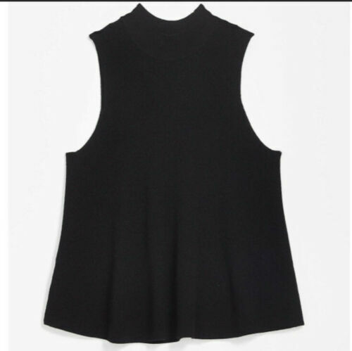 Loft Mock Neck Swing Sweater Tank XS, S, XXL Color: Black & Moroccan Spice - Bild 7 von 7