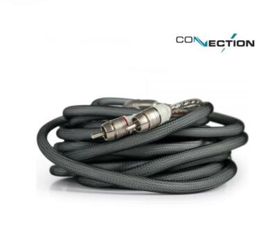 Connection Audison ST2 450.1 2-Kanal Hochwertiges Cinchkabel 4,5 meter RCA Cinch