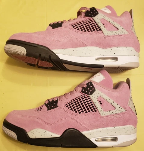 Air Jordan 4 Retro Orchid Classic Sneakers AQ9129-501  NO BOX - NEW - Women 8 US
