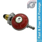Propane Gas Regulator BBQ Camping 37mbar Handwheel Also Fits Calor Gas Bottles
