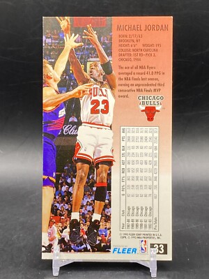 1993-94 Fleer NBA Jam Session #33 Michael Jordan HOF Chicago Bulls